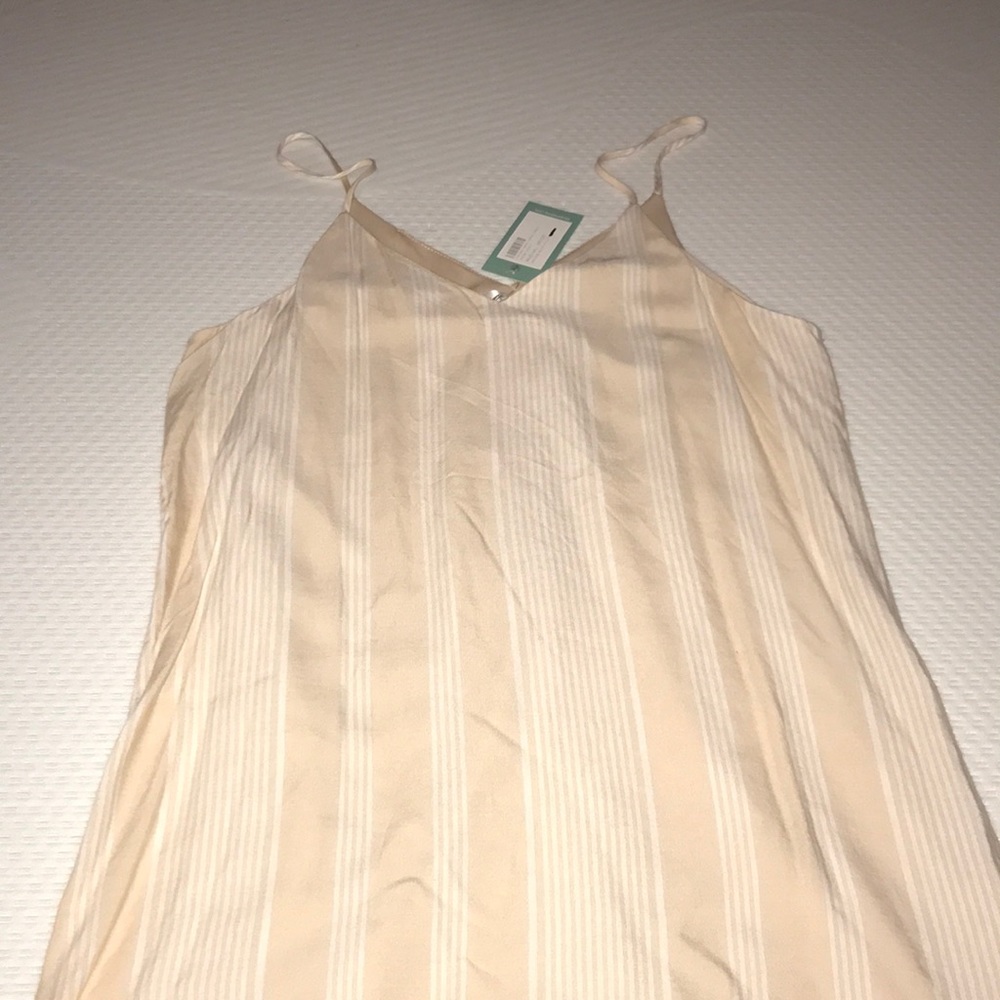 Cream Slip Dress